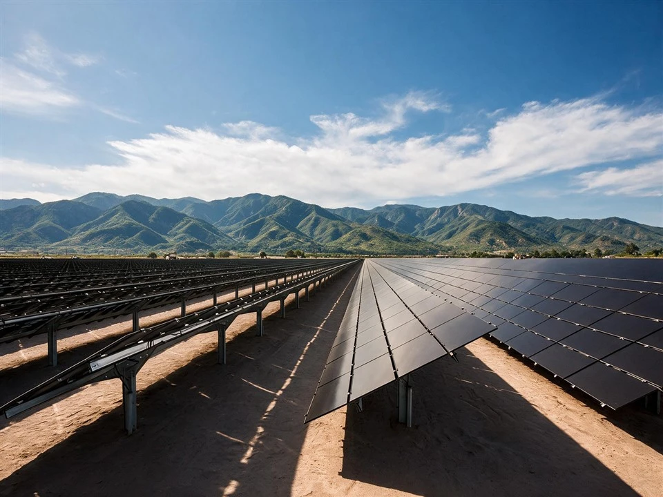 Ground Mounted Solar Power Plant