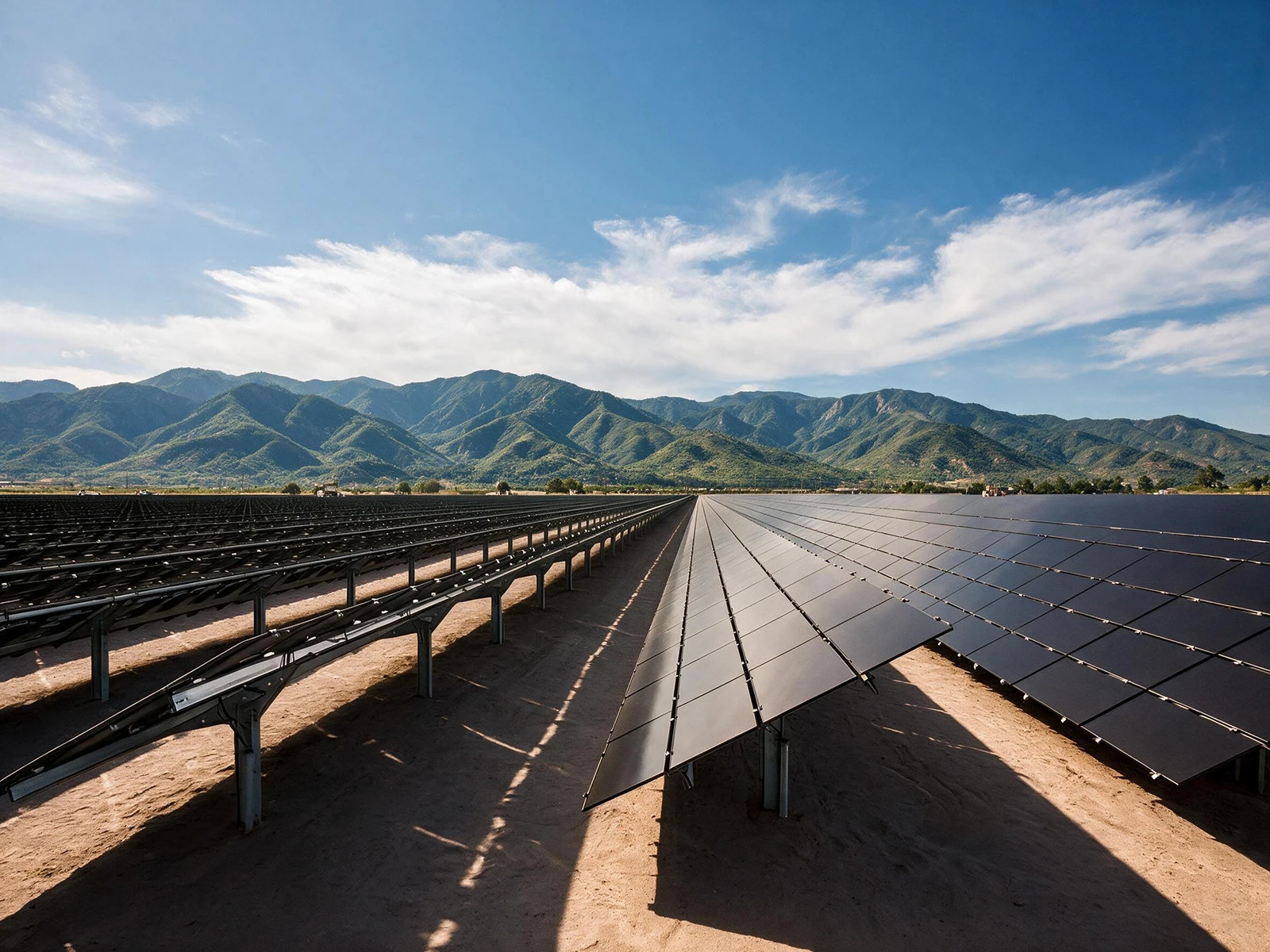 CdTe PV Modules Applied in a Large-Scale Ground-Mounted PV Power Plant CdTe PV Modules Applied in a Large-Scale Ground-Mounted PV Power Plant